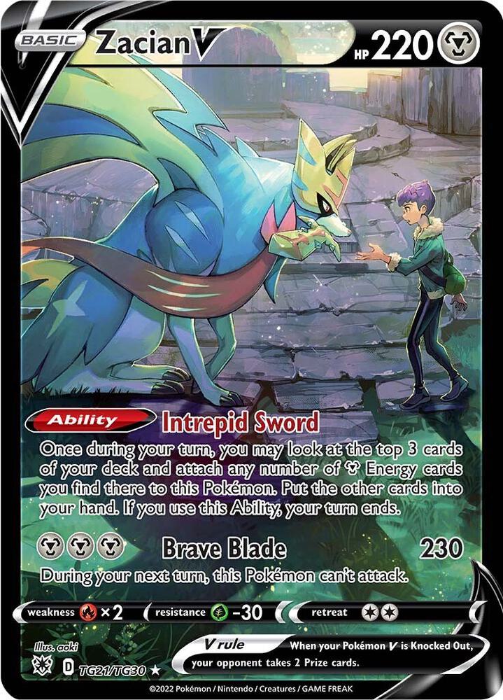 Zacian V TG21/TG30